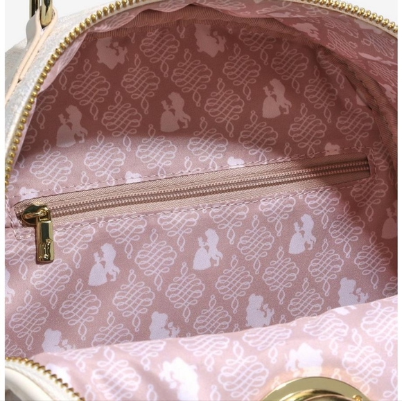 New Loungefly Beauty and the Beast Ballroom Dancing Mini Backpack - Picture 6 of 6